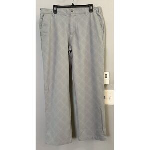 Adidas Pants Plaid Athletic Golf Lightweight Stretch 36x30‎